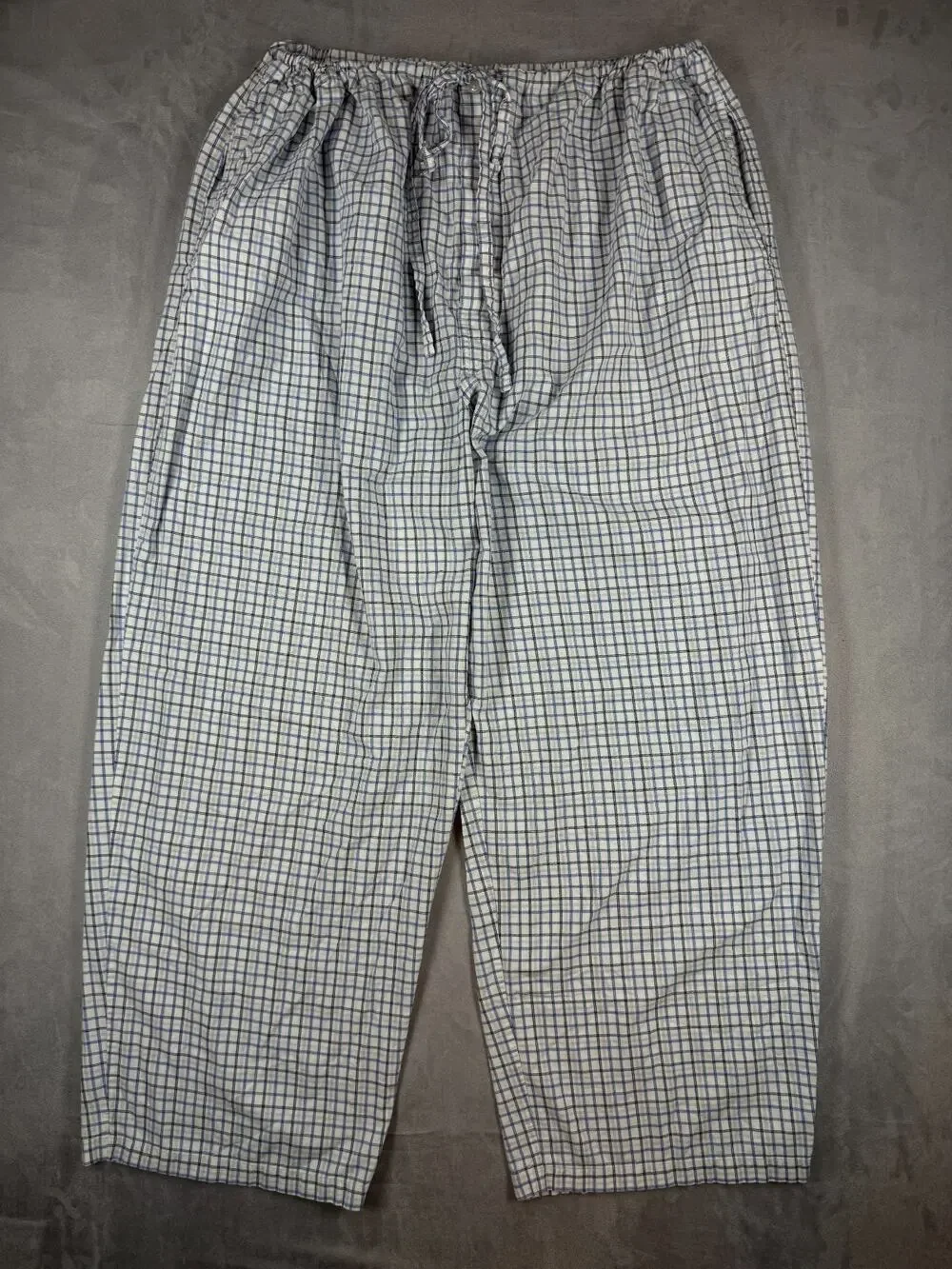 Nordstrom Men's Blue Check Pajama Pants Size XXL NWOT